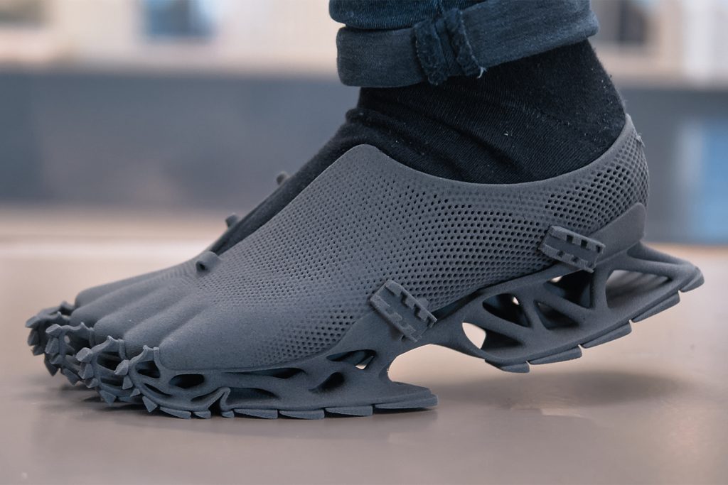 Illustrative example of 3d printed shoes