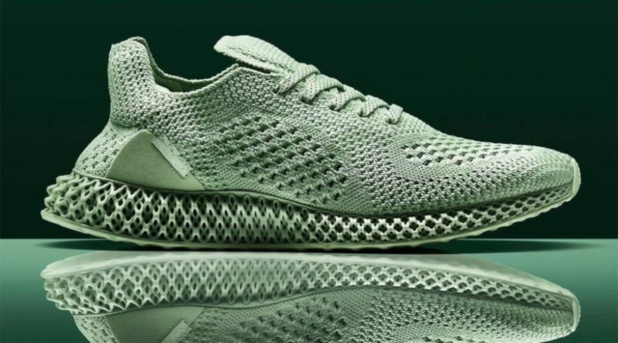 Illustrative example of 3d printed shoes