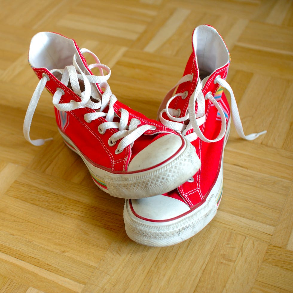 Illustrative example of 90s shoes