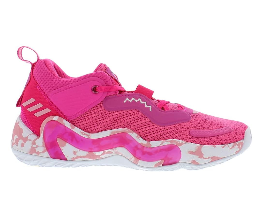 Illustrative example of adidas pink shoes