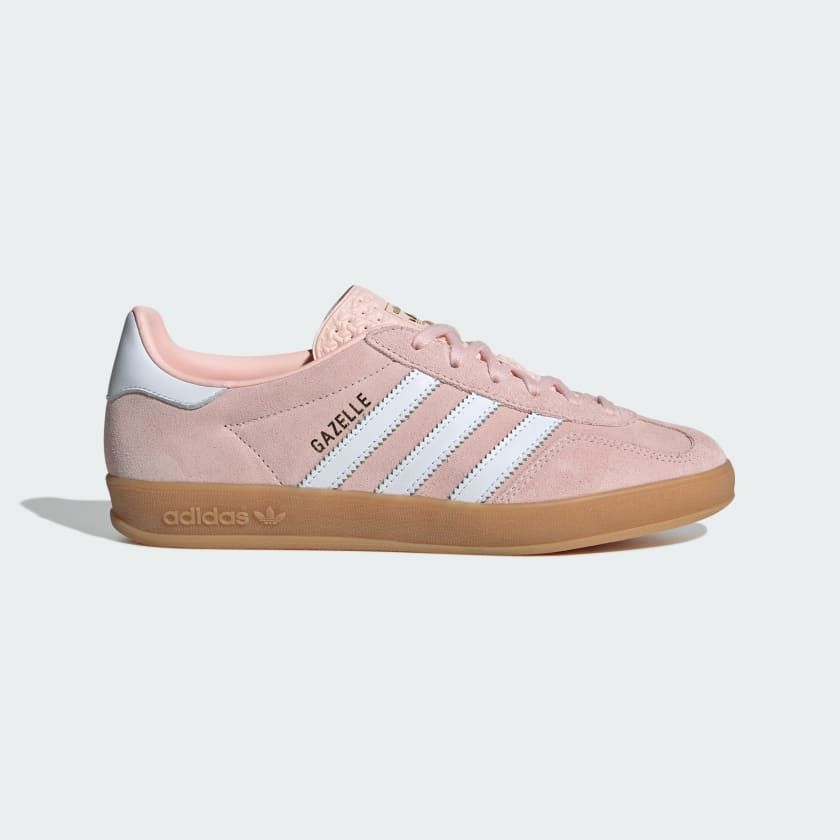 Illustrative example of adidas pink shoes