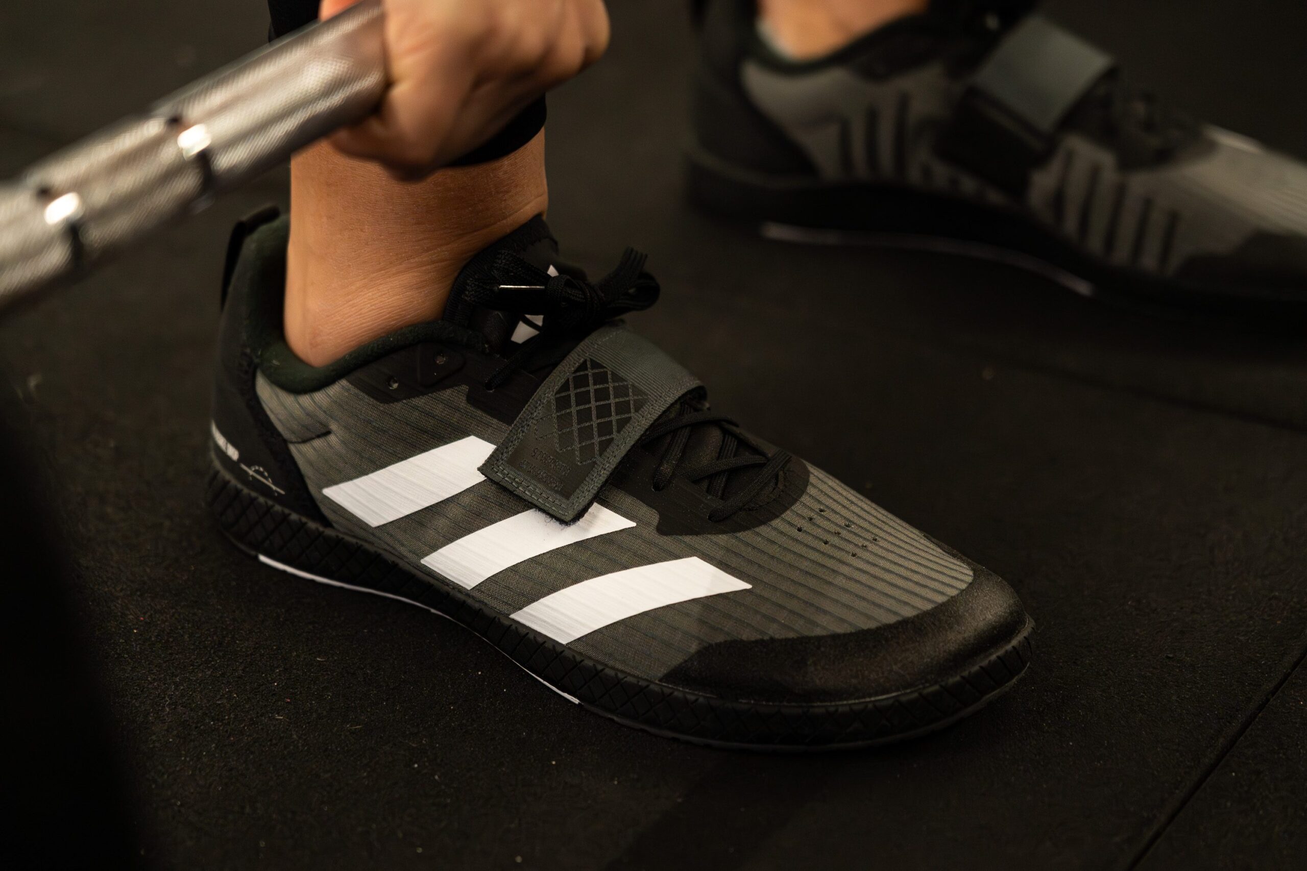 Illustrative example of adidas weightlifting shoes