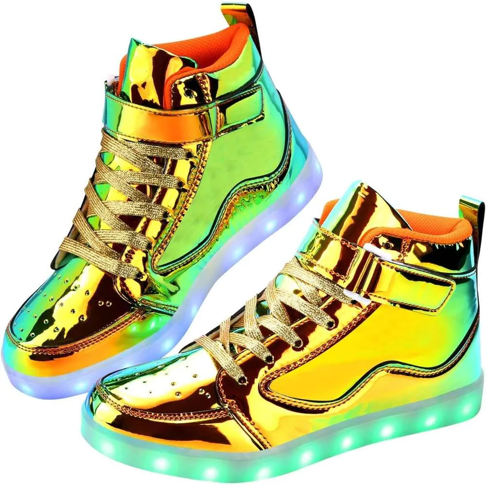 Illustrative example of adult light up shoes