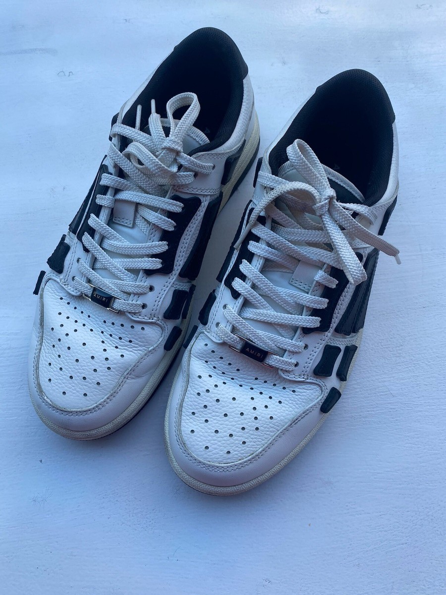 Illustrative example of amiri skeleton shoes