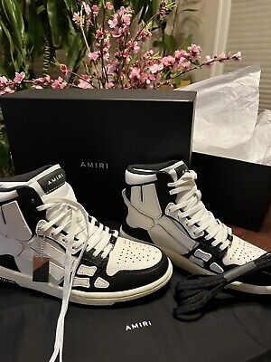 Illustrative example of amiri skeleton shoes