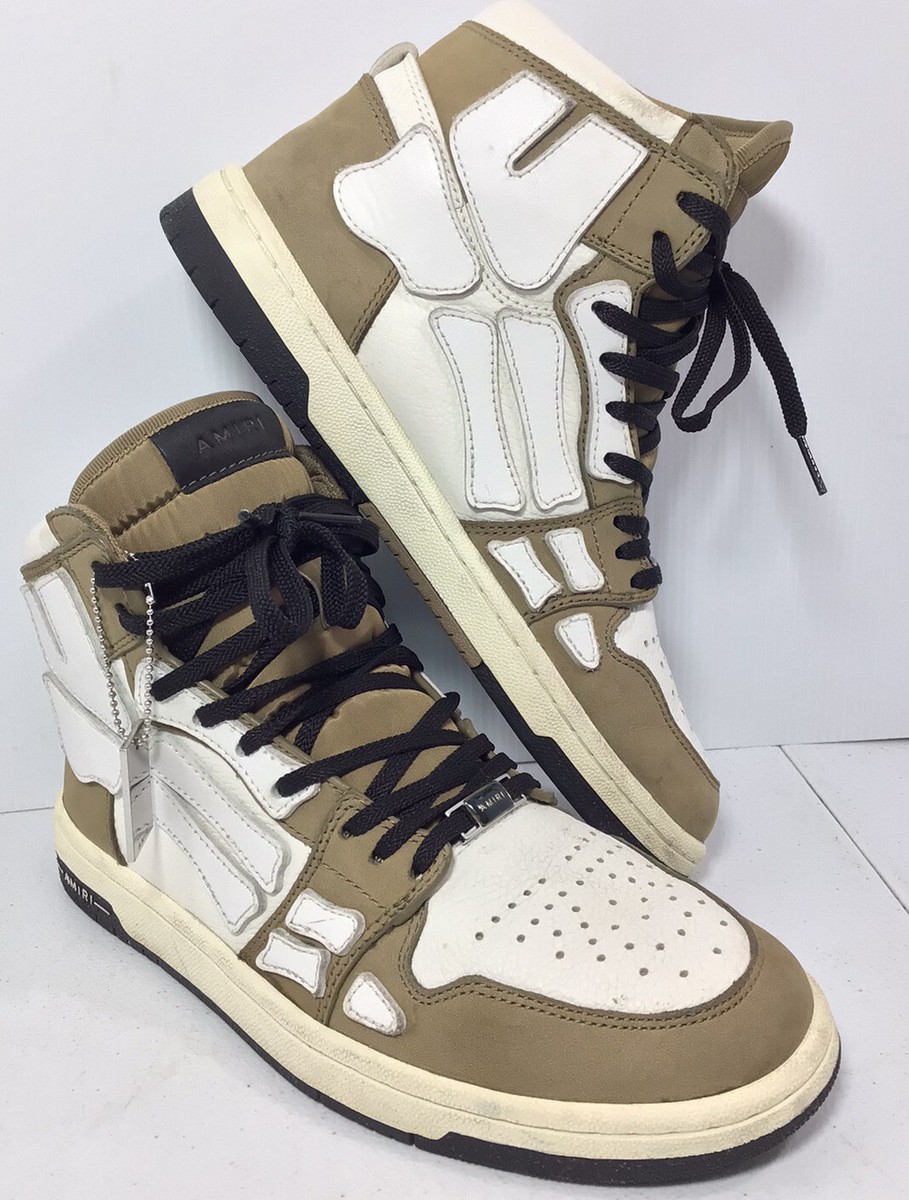 Illustrative example of amiri skeleton shoes