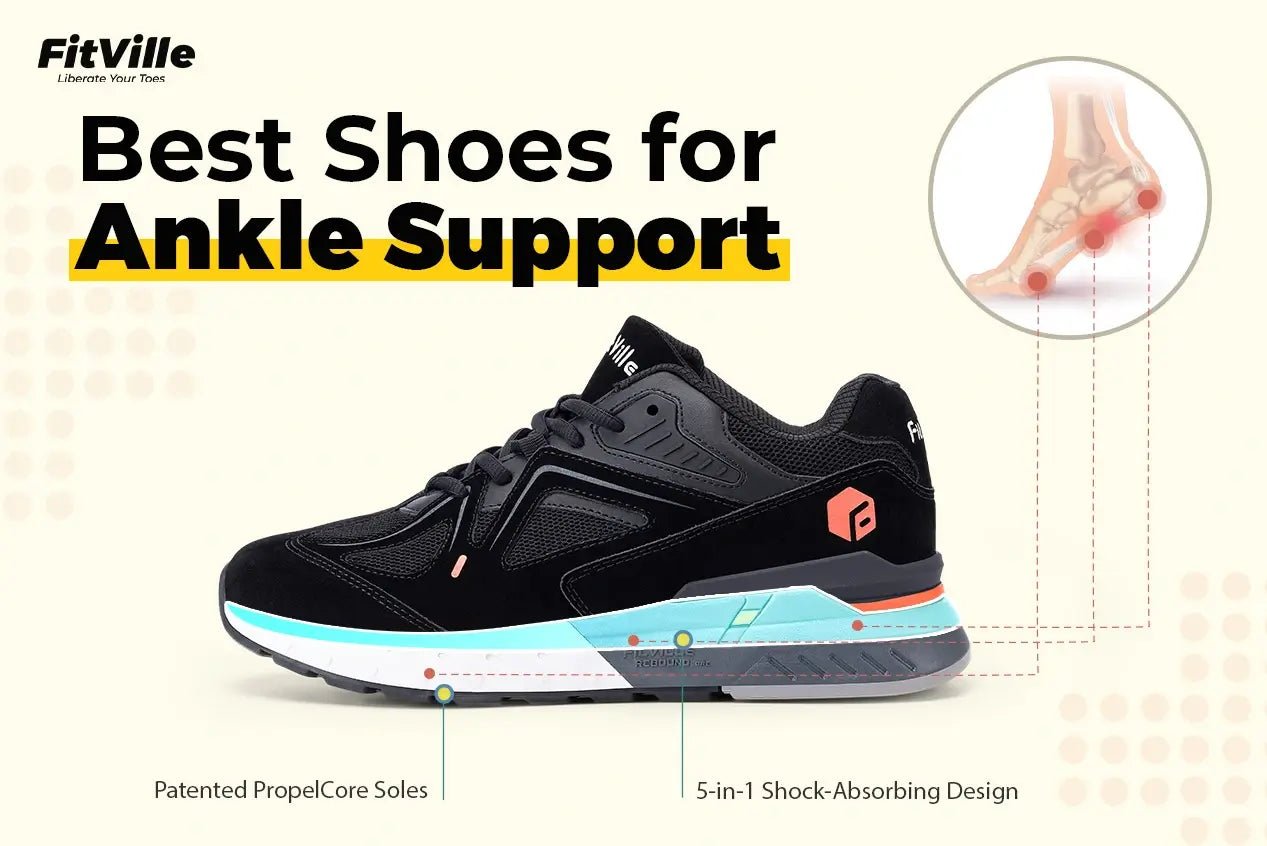Illustrative example of ankle support shoes
