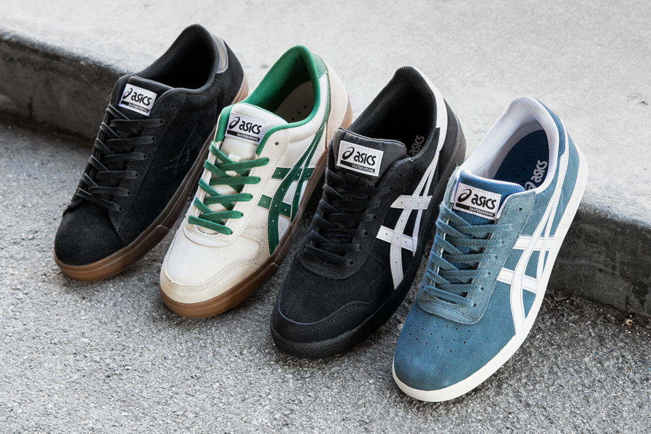 Illustrative example of asics skate shoes