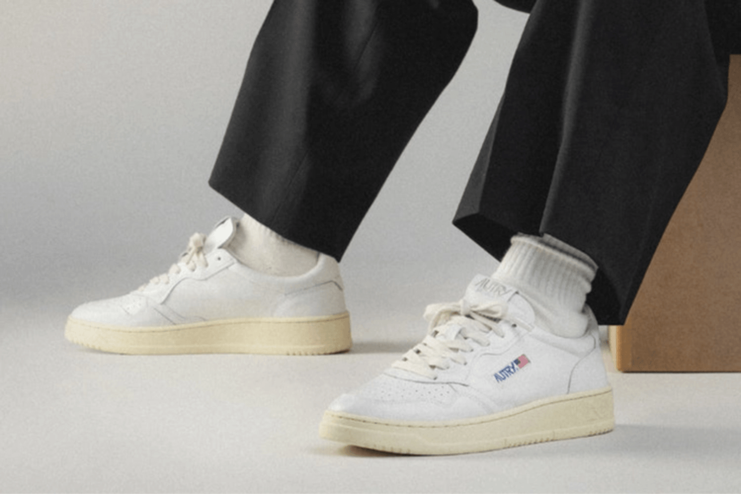 Illustrative example of autry shoes