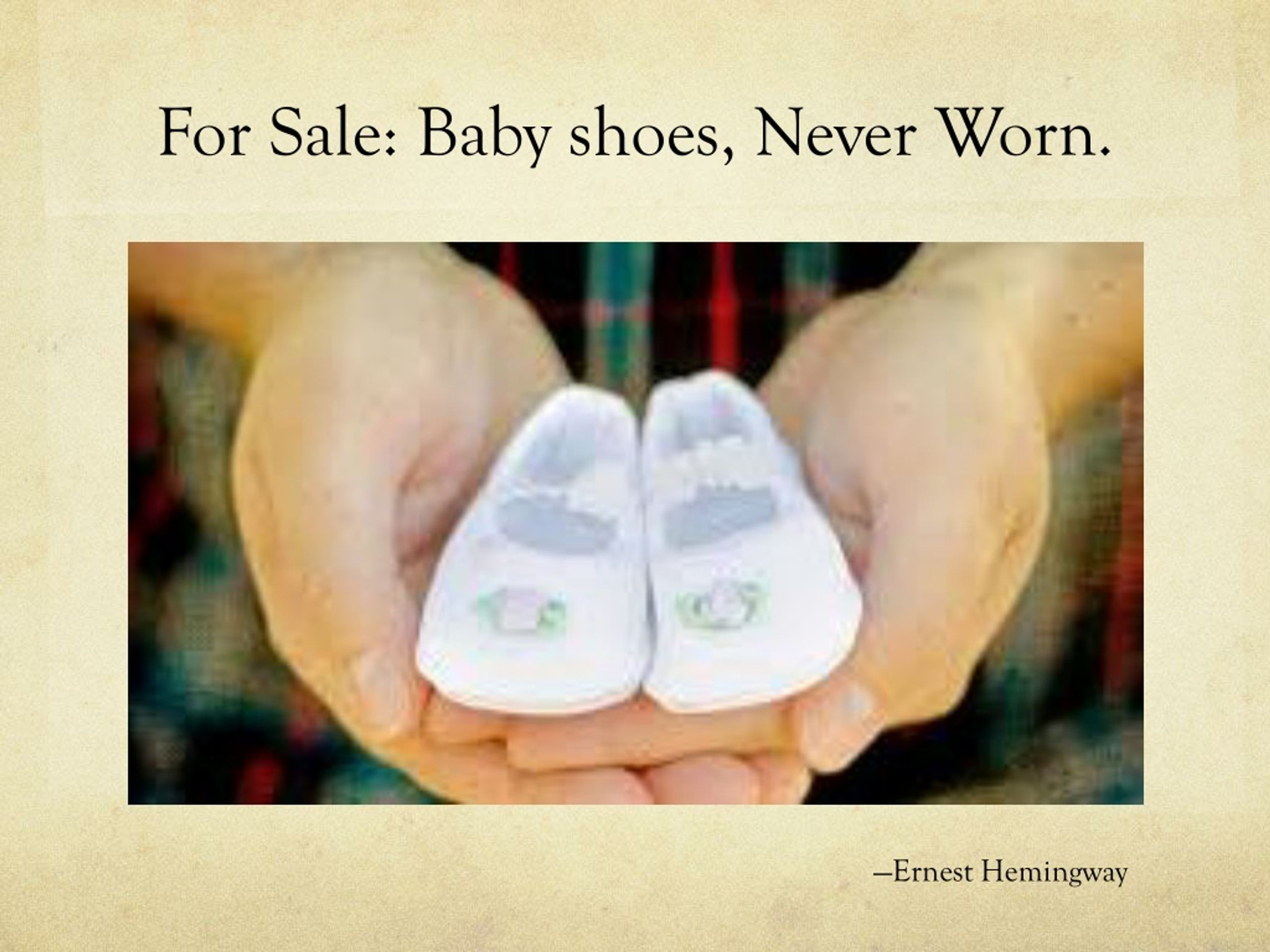 Illustrative example of baby shoes for sale never worn