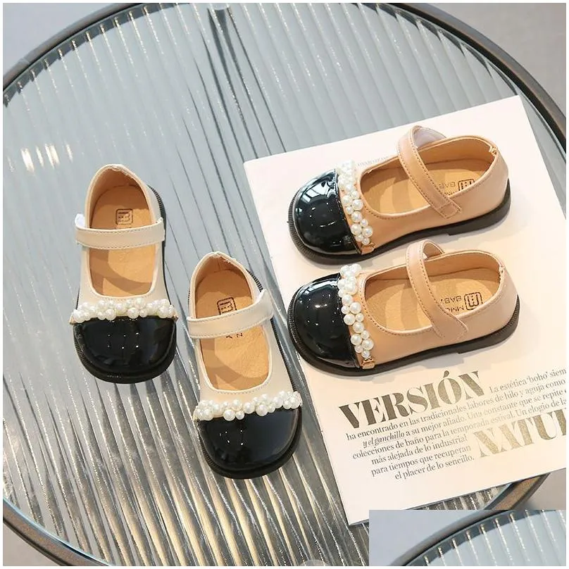 Illustrative example of baby shoes girl