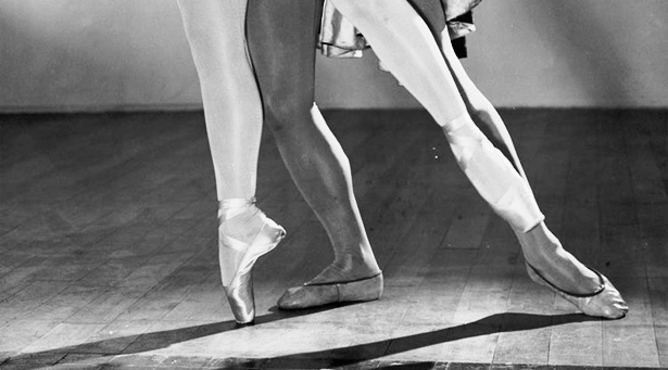 Illustrative example of ballet shoes
