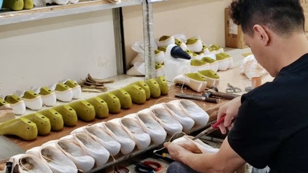 Illustrative example of ballet shoes