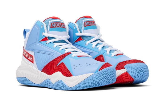 Illustrative example of basketball shoes for girls