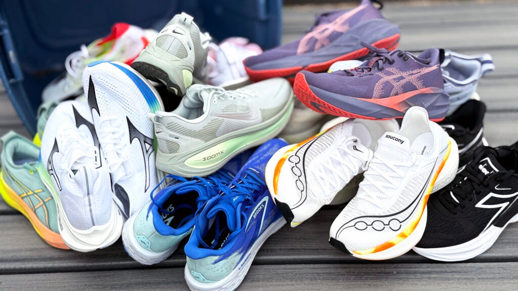 Illustrative example of best cushioned running shoes