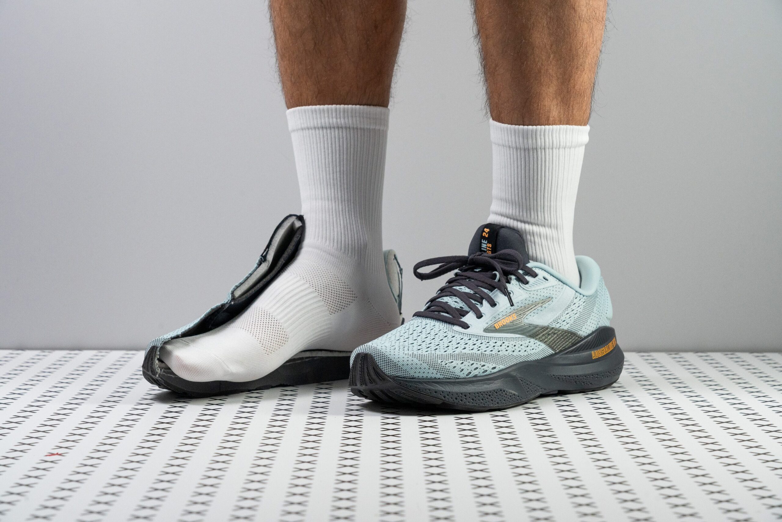 Illustrative example of best running shoes for plantar fasciitis