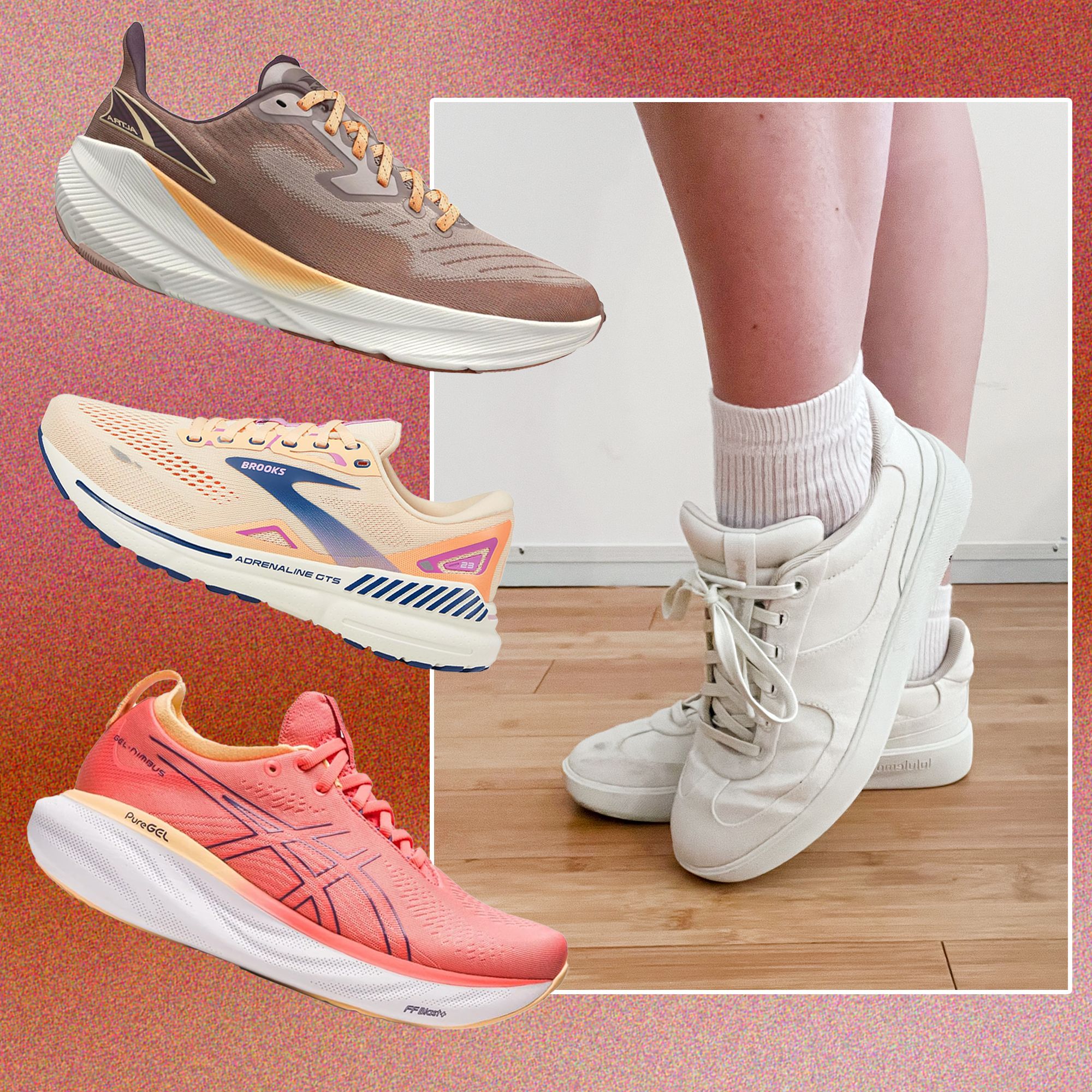 Illustrative example of best shoes for fallen arches