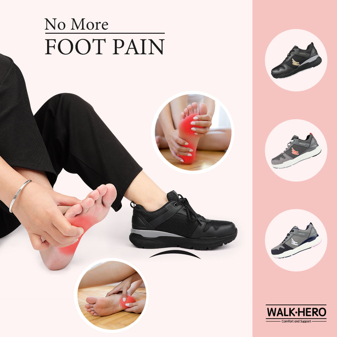 Illustrative example of best shoes for foot pain