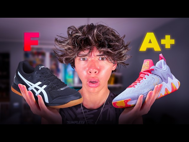 Illustrative example of best shoes for volleyball