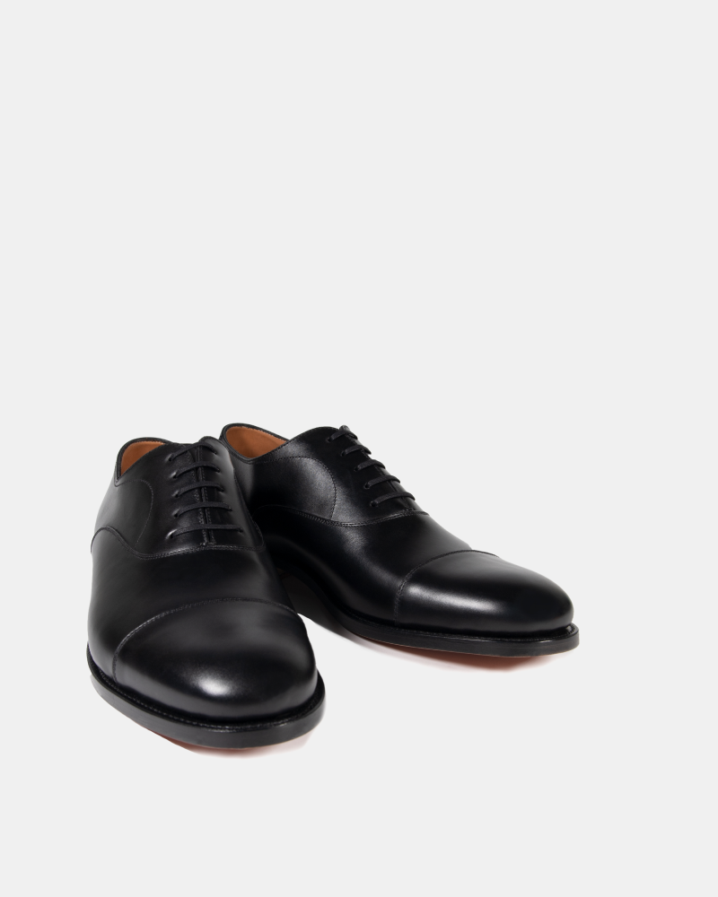 Illustrative example of black dress shoes