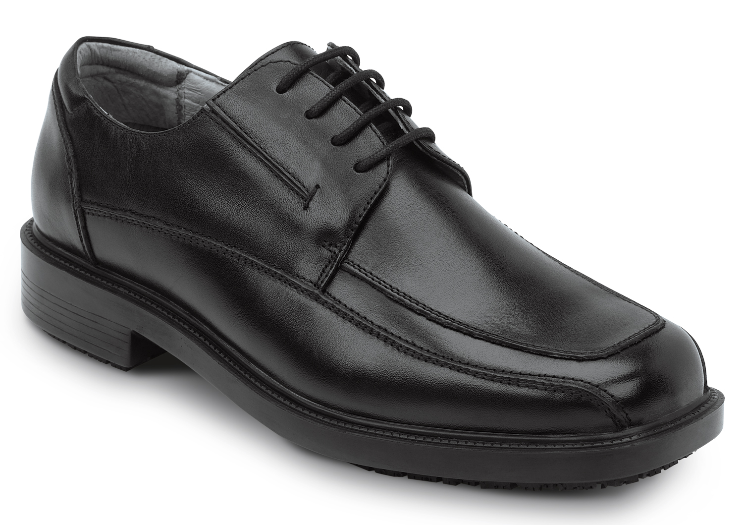 Illustrative example of black dress shoes