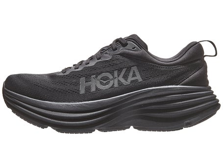 Illustrative example of black hoka shoes