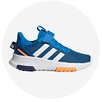 Illustrative example of boys shoes on sale