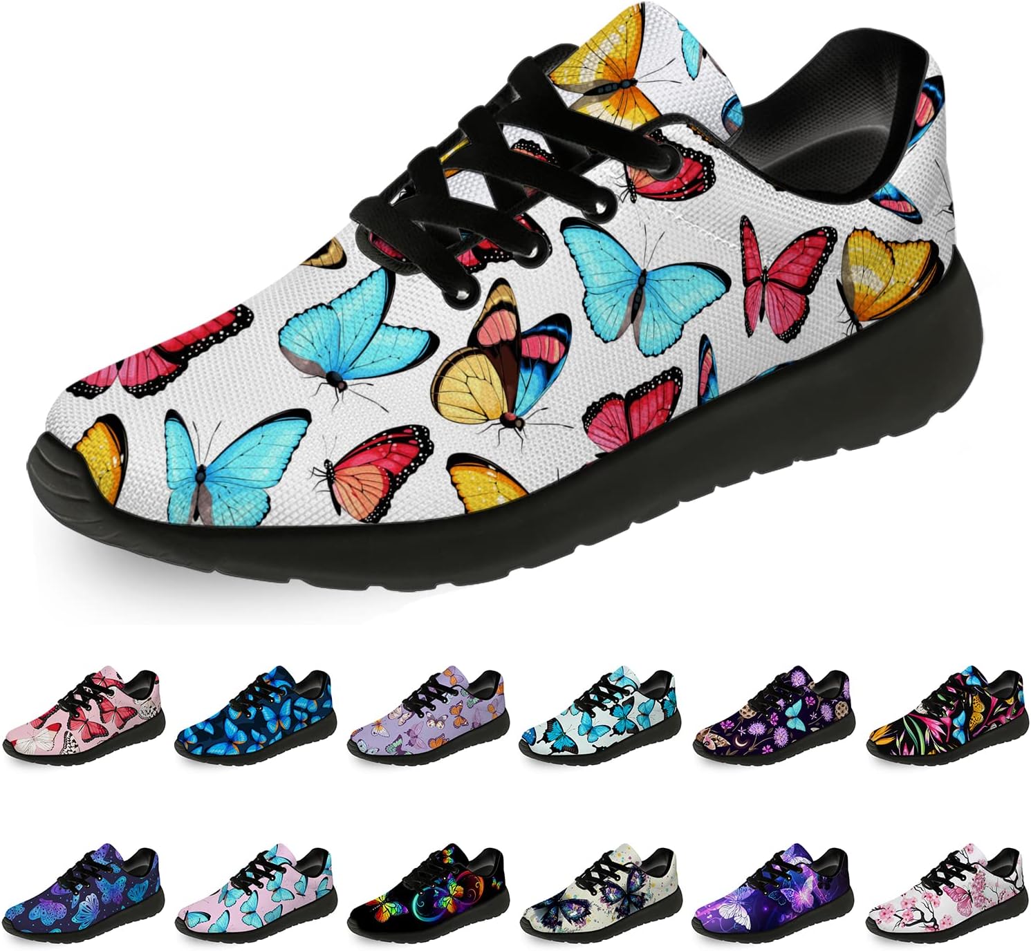 Illustrative example of butterfly shoes