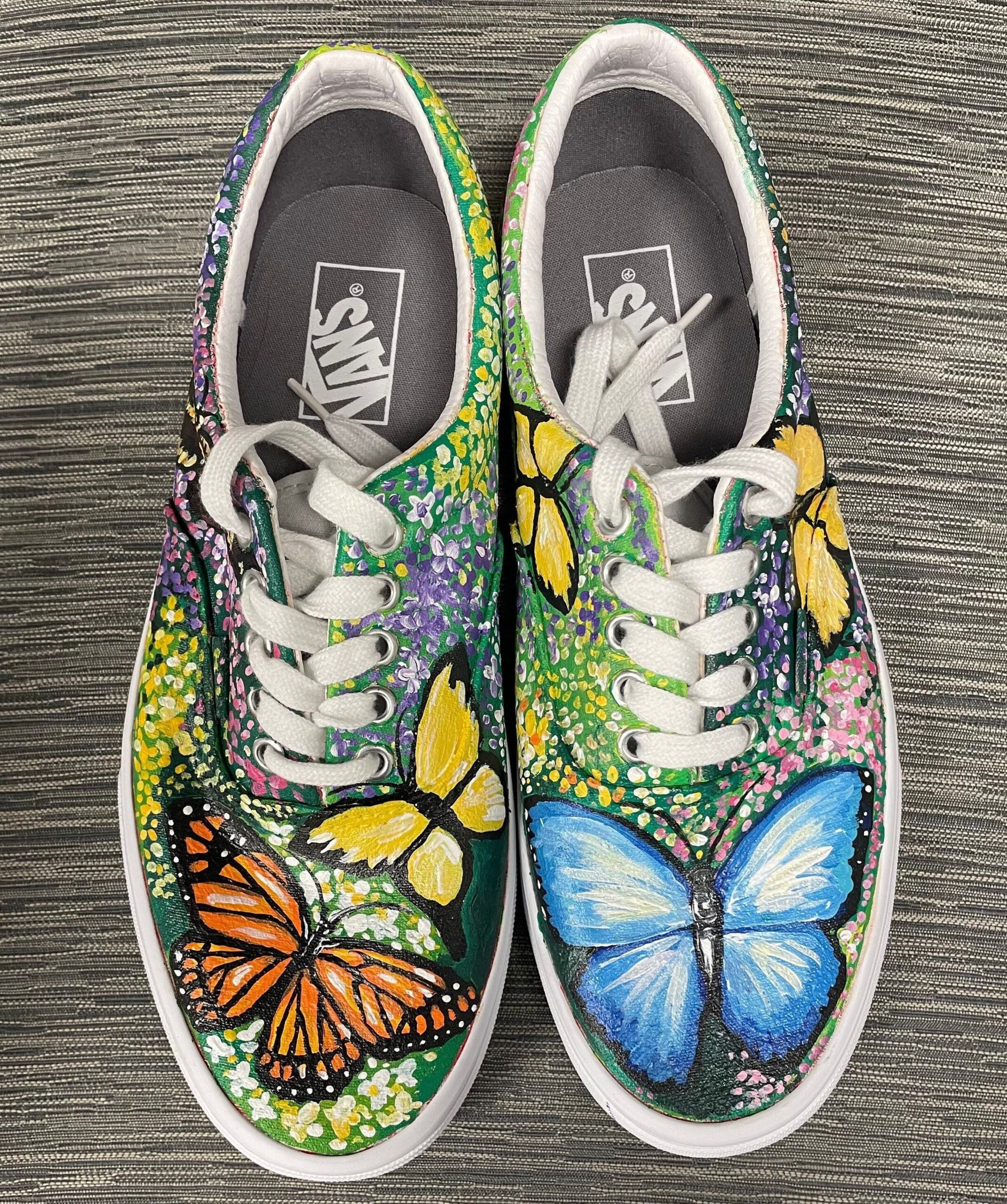 Illustrative example of butterfly shoes