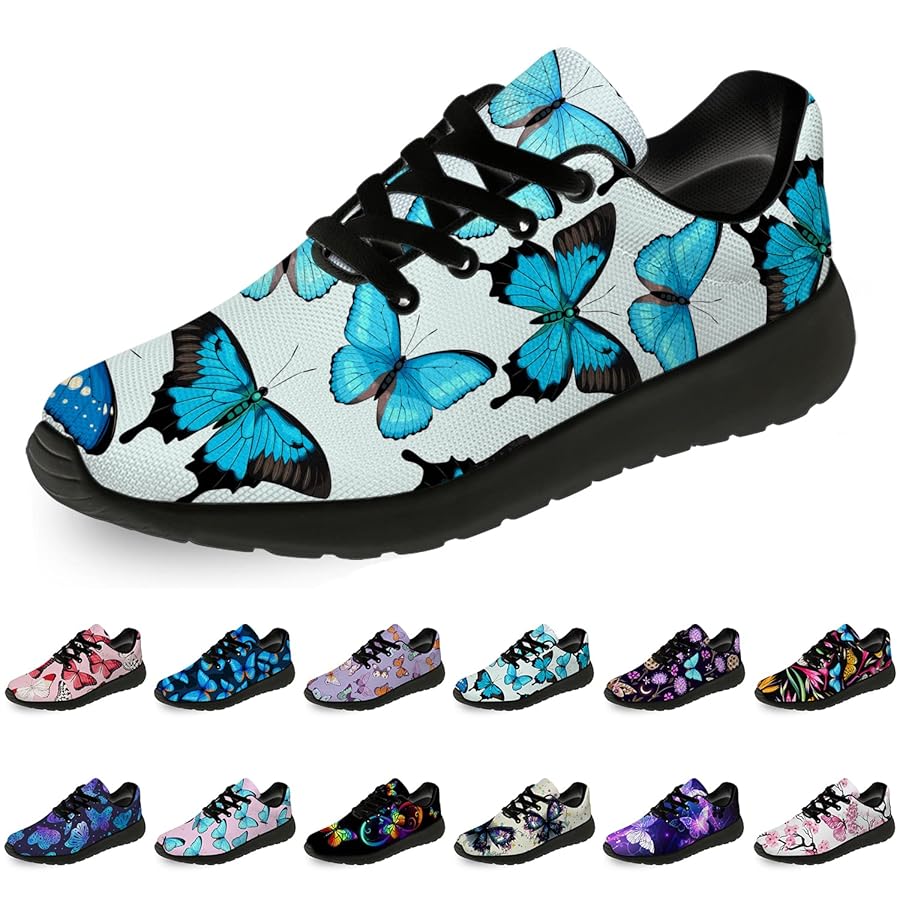 Illustrative example of butterfly shoes