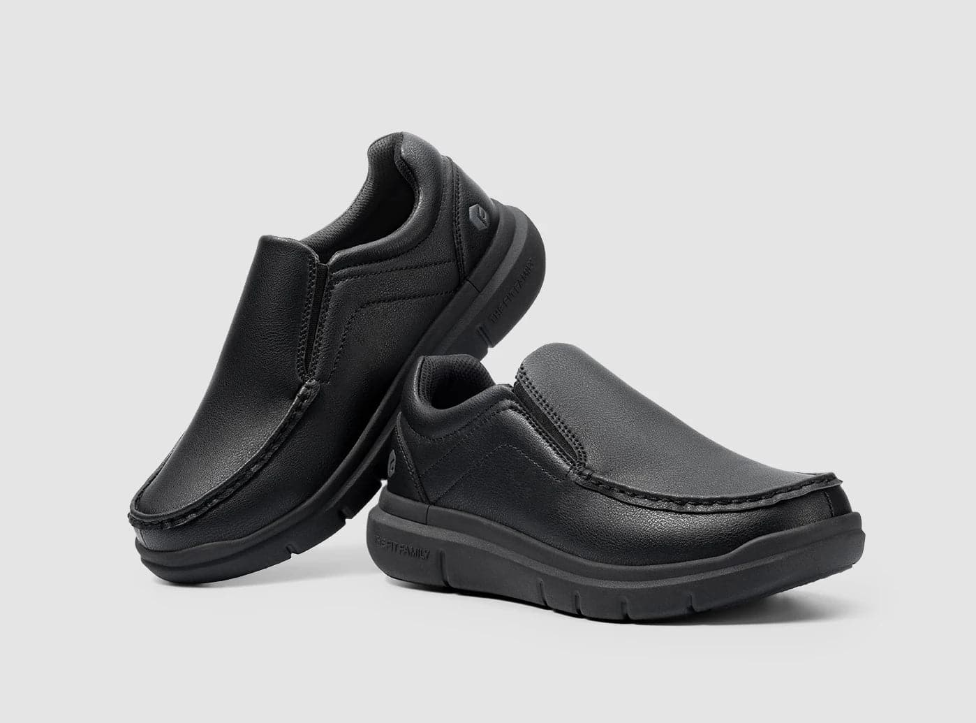 Illustrative example of casual slip on shoes for men
