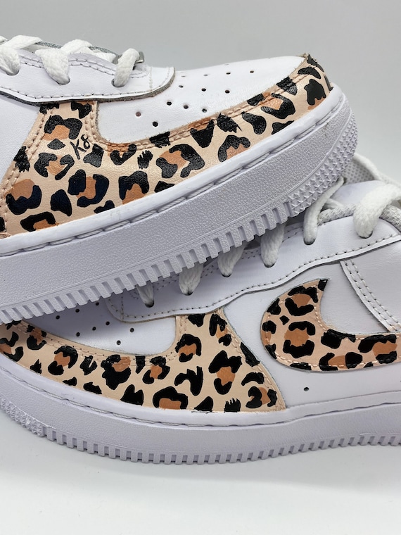 Illustrative example of cheetah print shoes
