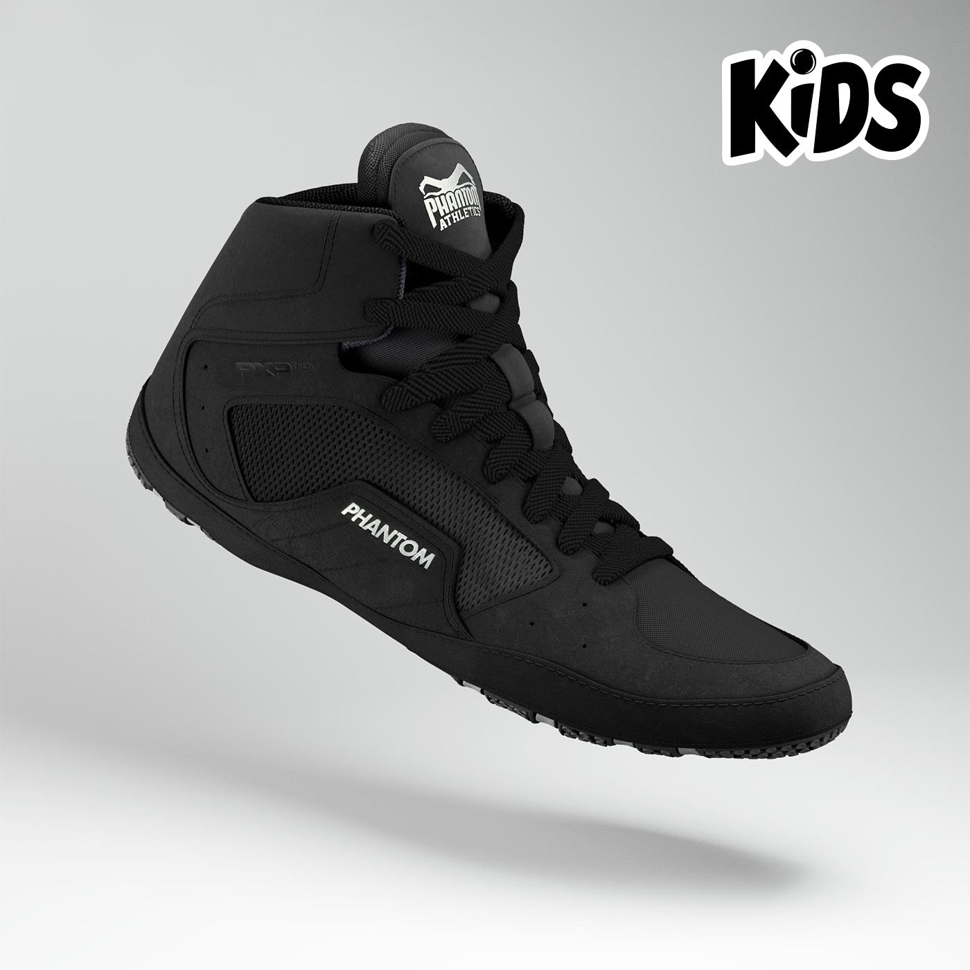 Illustrative example of children's wrestling shoes