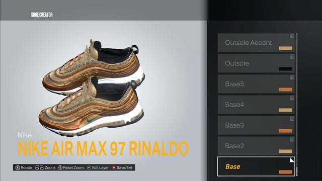 Illustrative example of colorway shoes