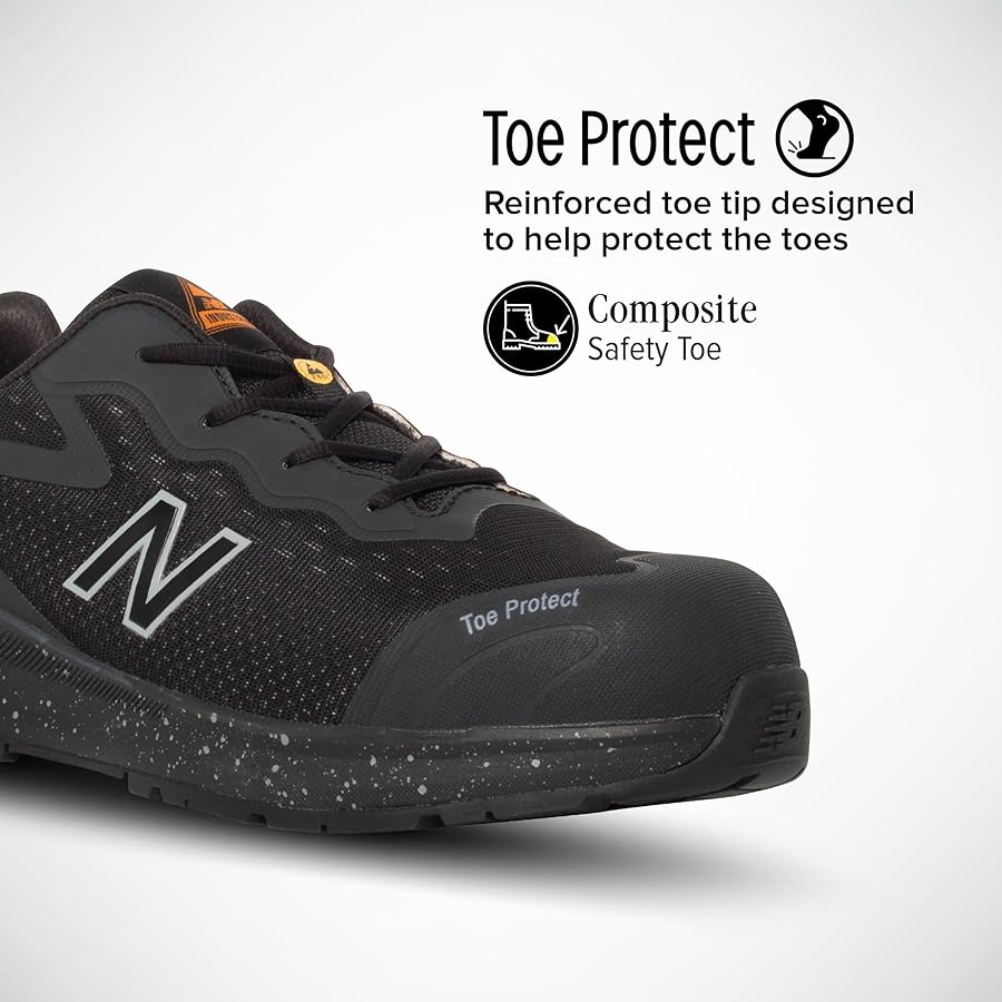 Illustrative example of composite toe shoes