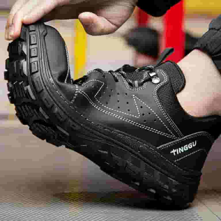 Illustrative example of composite toe shoes