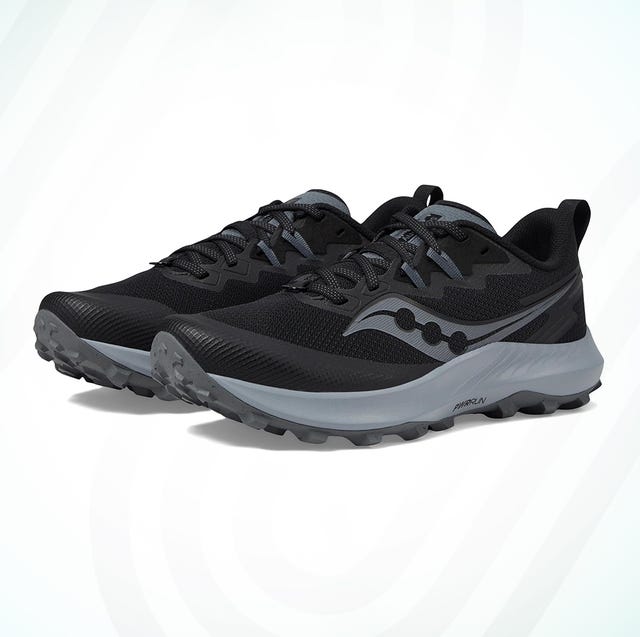 Illustrative example of cross country running shoes