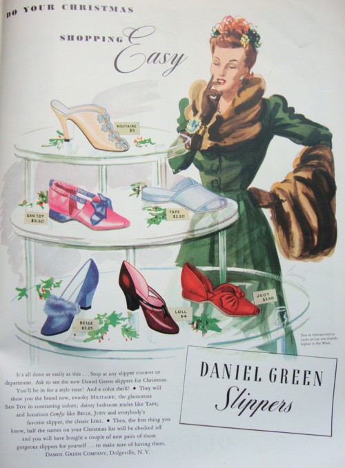 Illustrative example of daniel green shoes