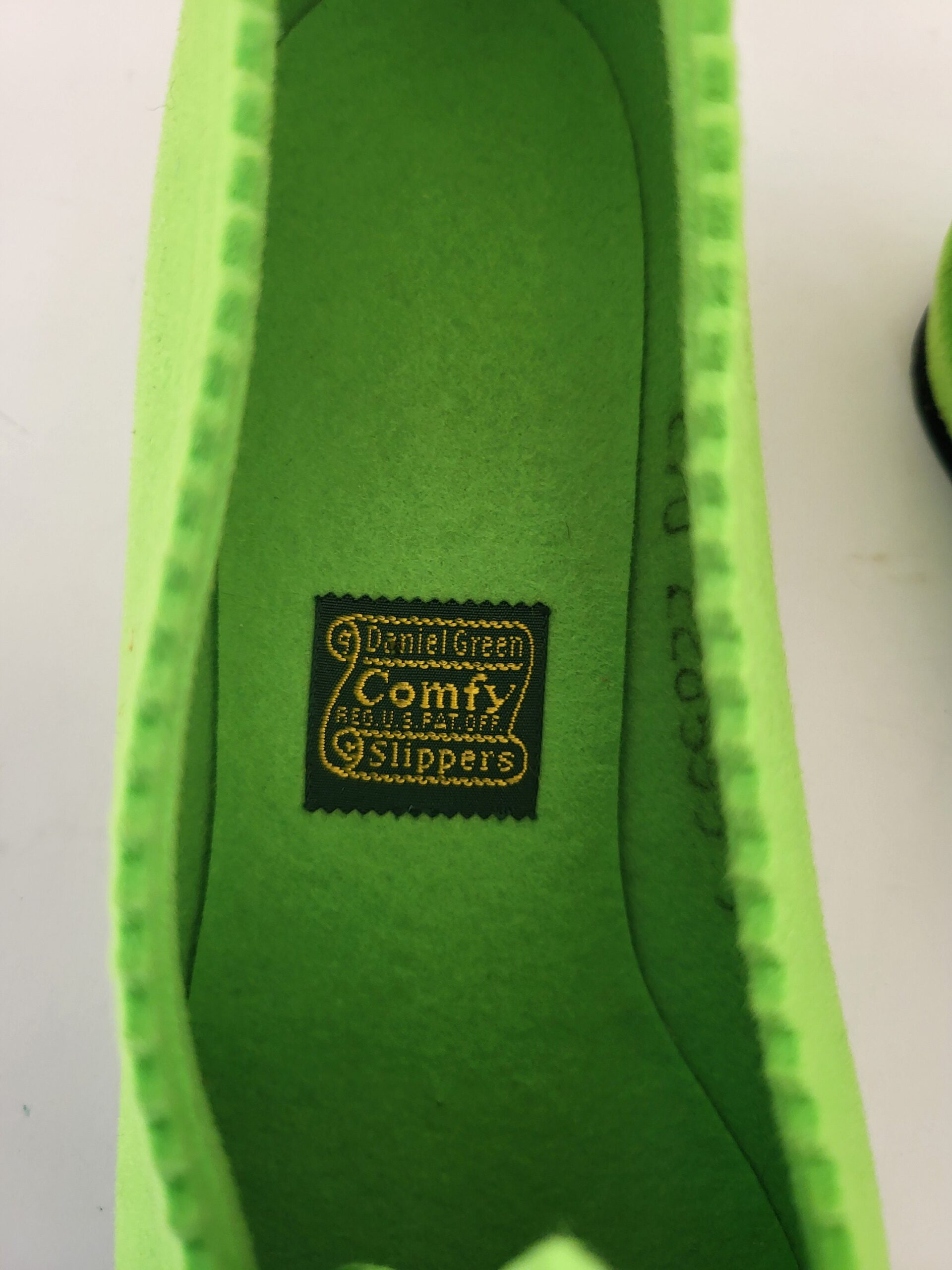 Illustrative example of daniel green shoes