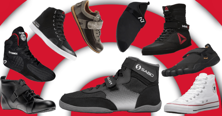 Illustrative example of deadlift shoes