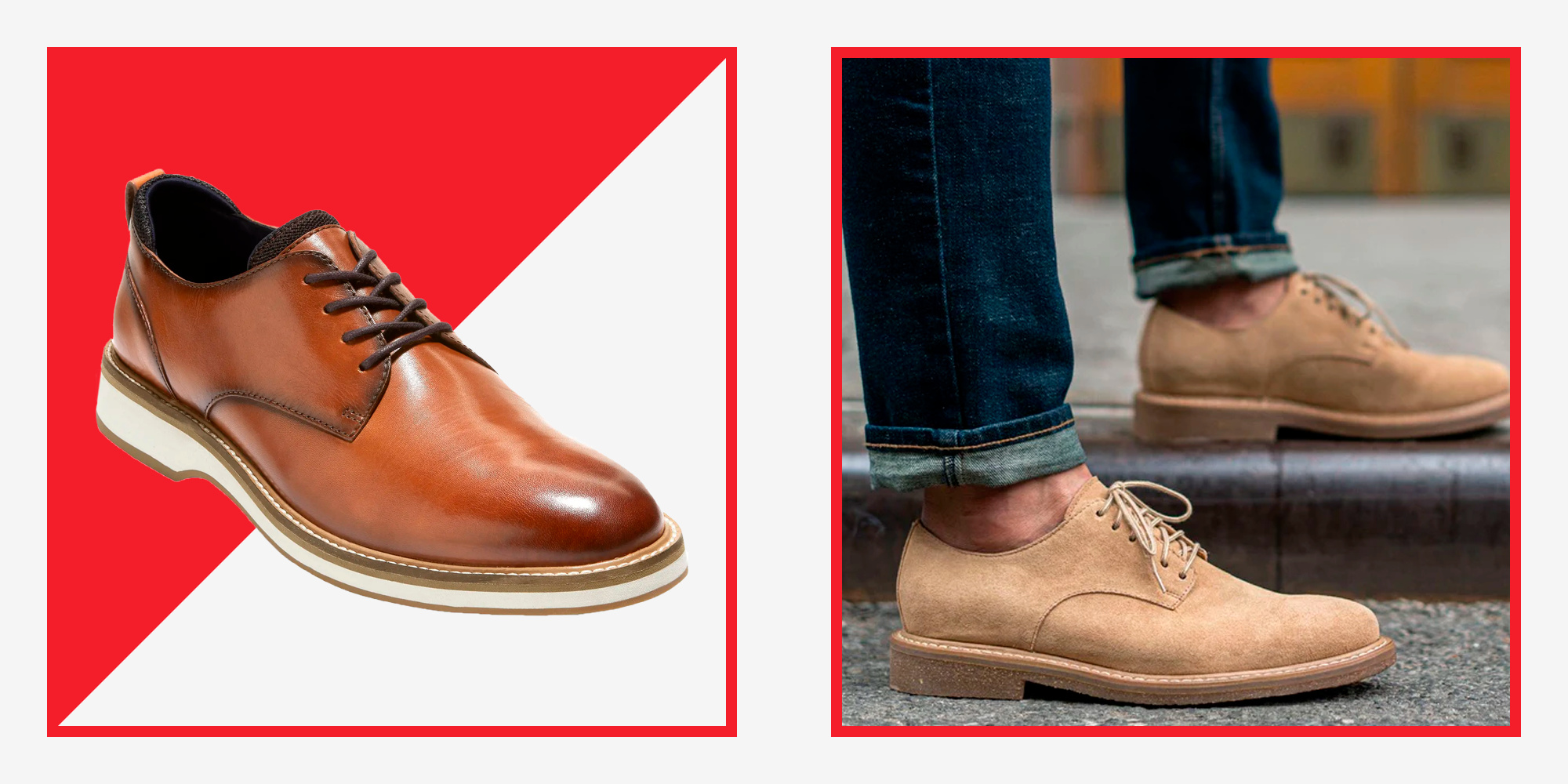 Illustrative example of derby shoes men