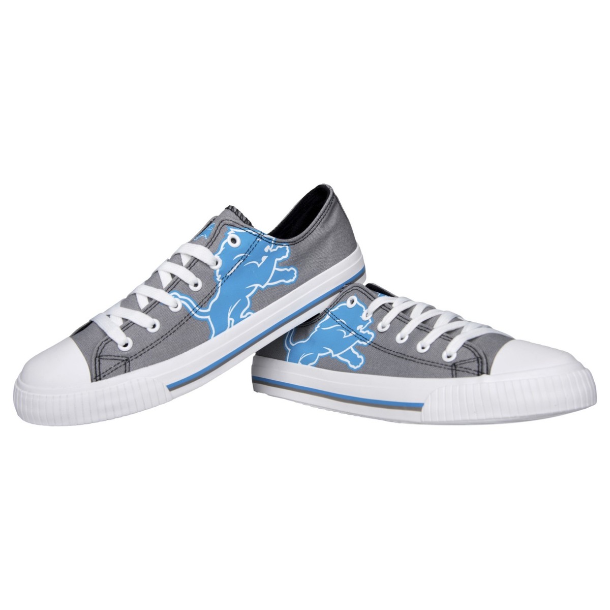 Illustrative example of detroit lions shoes
