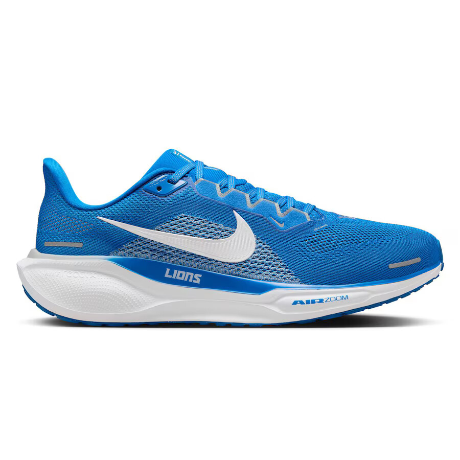 Illustrative example of detroit lions shoes