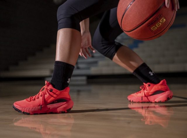 Illustrative example of dicks basketball shoes