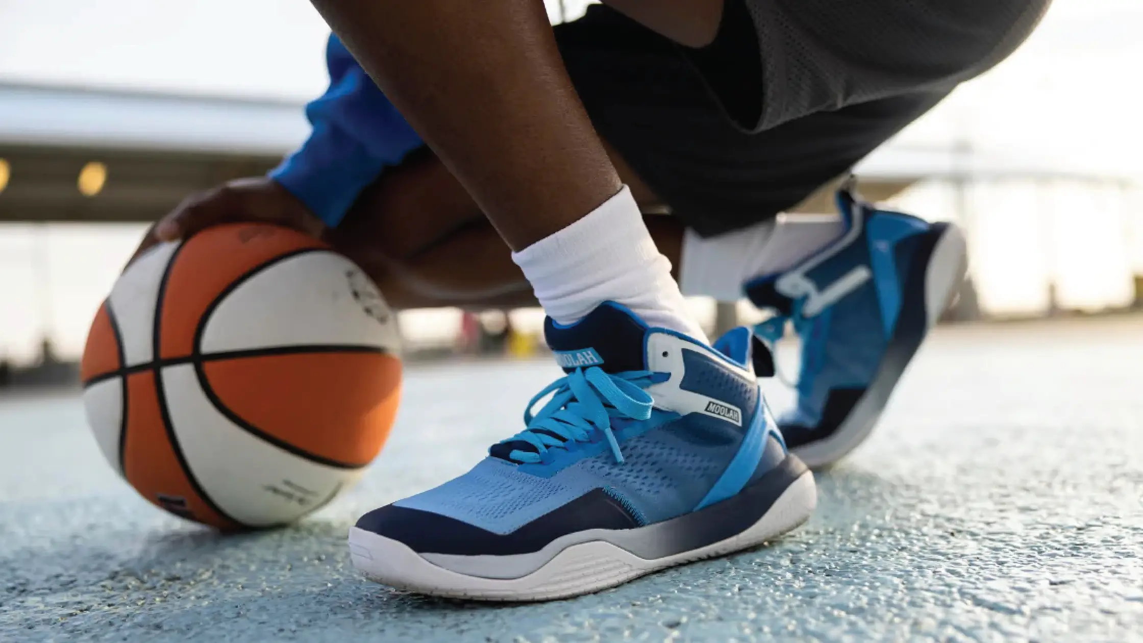 Illustrative example of dicks basketball shoes