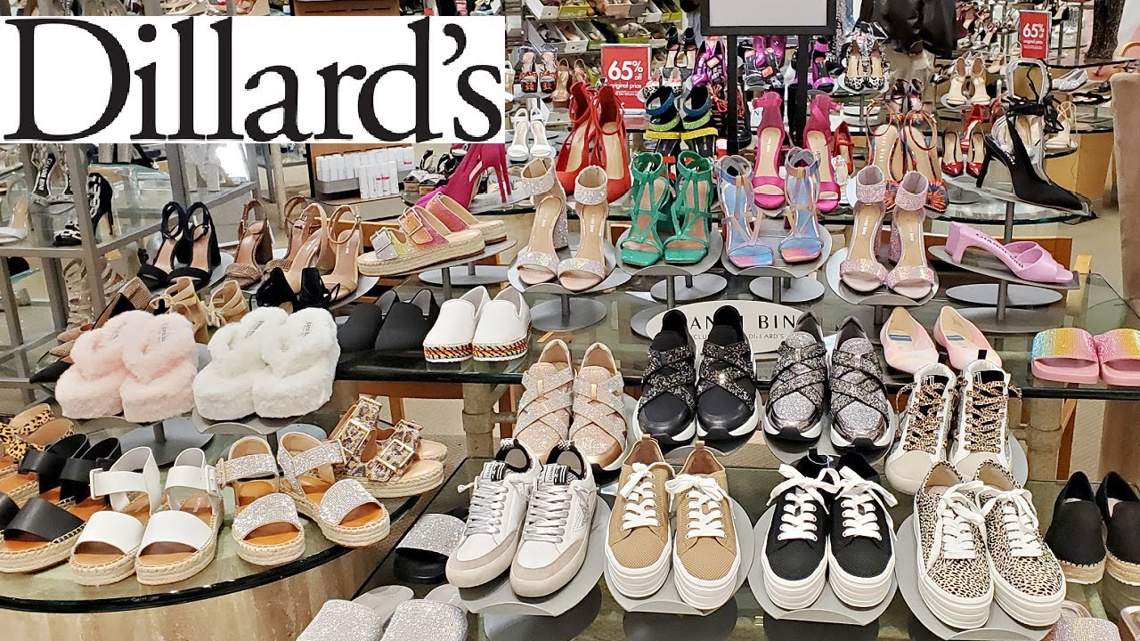 Illustrative example of dillards women shoes