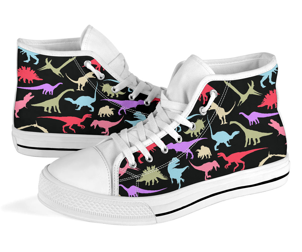 Illustrative example of dinosaur shoes