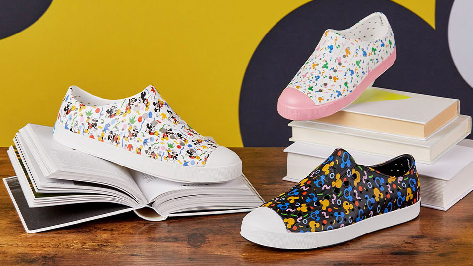 Illustrative example of disney shoes
