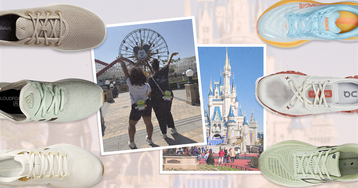 Illustrative example of disney shoes