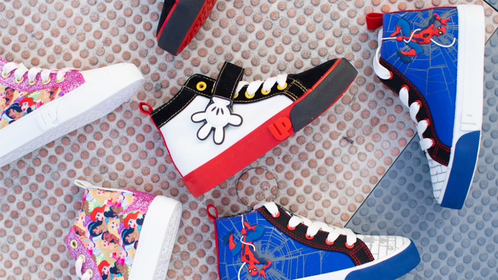 Illustrative example of disney shoes